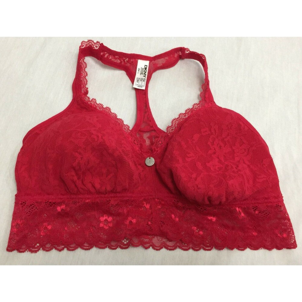 DKNY WOMENS WIRE FREE BRA SIZE JUNIORS L